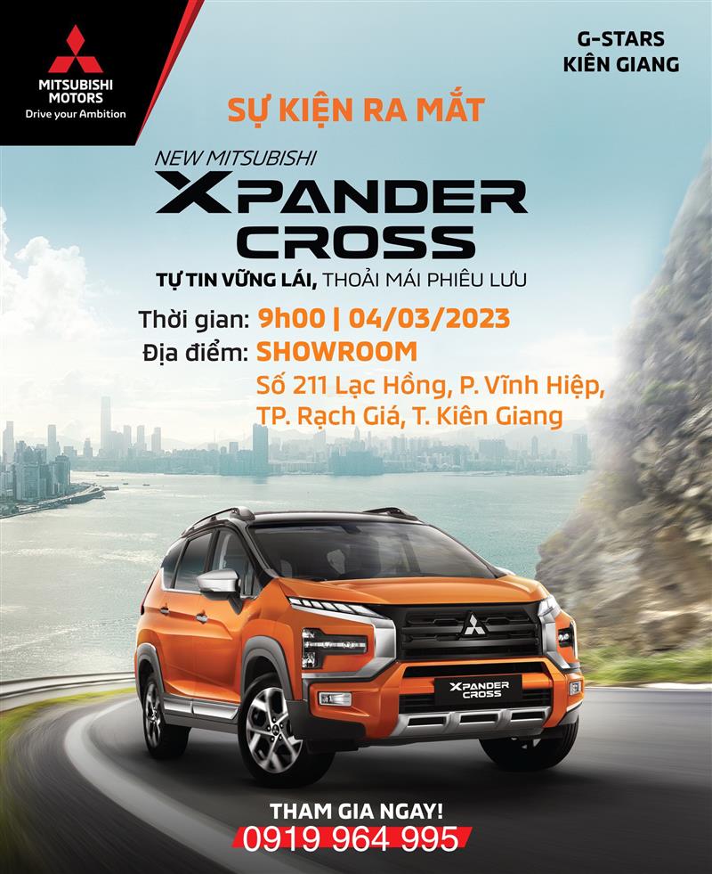 Mitsubishi Xpander Cross bản nâng cấp ra mắt, giá 698 triệu đồng